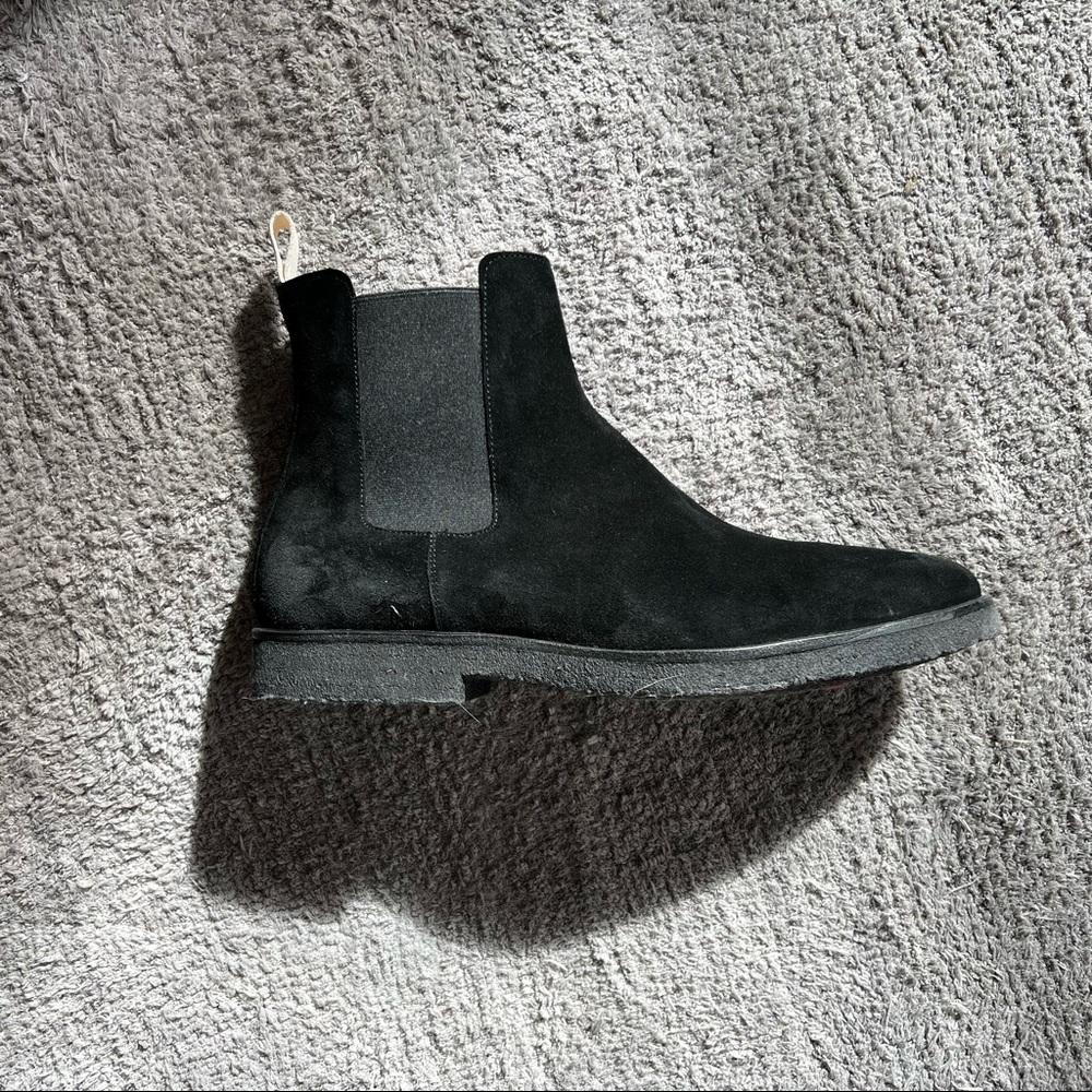 Oliver Cabell Black Suede Chelsea Boots - Brand new - Mens 12